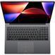 Ноутбук Blackview AceBook 12 16"FHD IPS 60Hz 330n/i5-12450H/16Gb/512Gb/Intel UHD/Type-C/FP/WiFi/UA Key/Grey (Acebook_12) [405209], фото 4