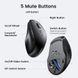 Мишка UGREEN 2.4GHz+Bluetooth MU101, бездротова, 4000dpi., 5кн., чорна (90395) [404006], фото 8