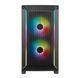 Корпус SilverStone Fara FA312Z-BG без БЖ, 2xUSB3.0, 2x140мм, ARGB VGA 365мм, LCS ready, TG Side Panel, mATX, чорний (SST-FA312Z-BG) [109543], фото 4