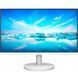 Монітор TFT 23.8" Philips 241V8AW, IPS, 75Hz, VGA, HDMI, колонки, білий (241V8AW/00) [400817], фото 1