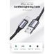 Кабель USB 2.0 AM-Lightning M, 1 м, 2.4A, Чорний, US199 UGREEN (60156) [404196], фото 3