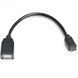 Кабель REAL-EL USB Type-C - USB V 2.0 (M/F), 0.1 м, чорний (EL123500017) [603604], фото 2
