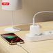 Зарядний пристрій XO L158 (USB, USB-С, 3A) 20W White (L158.white) [613601], фото 2