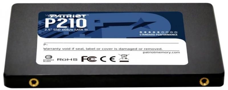 Накопичувач SSD 512GB Patriot P210 2.5" SATAIII TLC (P210S512G25) [607873]