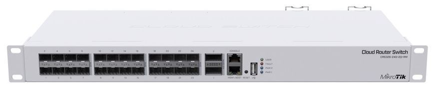 Комутатор MikroTik Cloud Router Switch (CRS326-24S+2Q+RM) [105065]