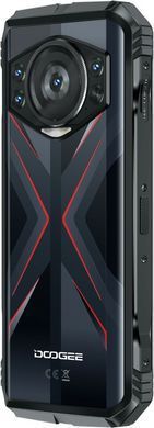 Смартфон Doogee S118 6.58" 8/512ГБ, 2SIM, 10800мА&bull;год, чорно-червоний (6923740207048) [101266]