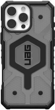 Чохол UAG для iPhone 16 Pro Max, Pathfinder Clear Magsafe, Ash (114465113131) [108734]