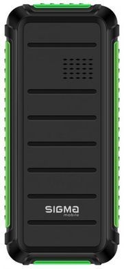 Мобiльний телефон Sigma mobile X-style 18 Track Dual Sim Black/Green (X-style 18 Track Black/Green) [600309]