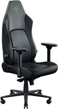 Крісло Razer Iskur V2 NewGen, EPU шкіра з CoolTouch&trade;, 4D-Armrests, чёрно-зеленый (RZ38-04900700-R3G1) [115667]