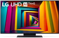 Телевізор 43" LG UHD 4K 60Hz Smart WebOS Black (43UT91006LA)