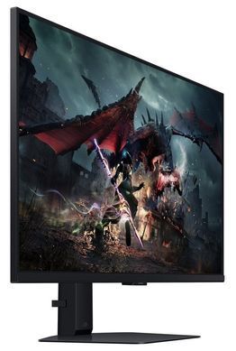 Монiтор Samsung 32" Odyssey G5 LS32DG500 IPS Black 180Hz (LS32DG500EIXUA) [616200]