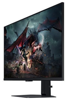 Монiтор Samsung 32" Odyssey G5 LS32DG500 IPS Black 180Hz (LS32DG500EIXUA) [616200]