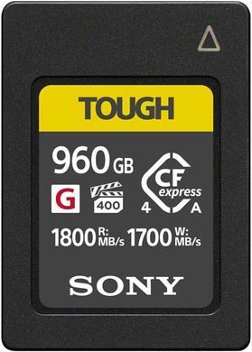 Карта пам'яті Sony CFexpress Type A 960GB R1800/W1700 Tough (CEAG960T.CE7) [113524]