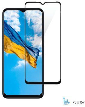 Захисне скло 2E для TECNO Spark 10 (KI5q), 2.5D FCFG, (1 Pack), чорна рамка (2E-TC-SP10-SMFCFG-BB) [108688]