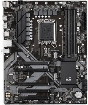 Материнська плата GIGABYTE B760 DS3H AX DDR4 s1700 B760 4xDDR4 M.2 HDMI DP Wi-Fi BT ATX (B760_DS3H_AX_DDR4) [111838]