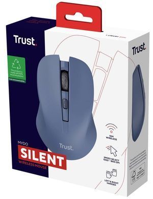 Миша Trust Mydo Silent, WL, синій (25041_TRUST) [104066]