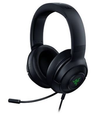 Гарнітура ігрова Razer Kraken V3 X, 7.1, USB-A, RGB, 1.8м, чорний (RZ04-03750300-R3M1) [107278]