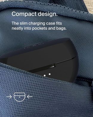Навушники TWS Belkin Soundform Rhythm True Wireless, чорний (AUC012BTBK) [107998]