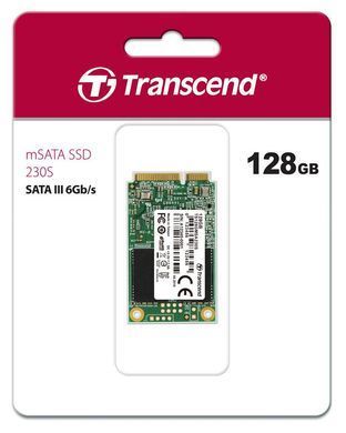Накопичувач SSD Transcend mSATA 128GB SATA 230S (TS128GMSA230S) [109276]
