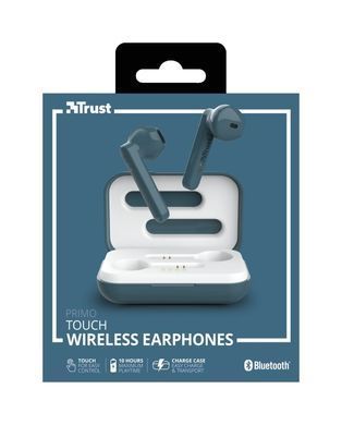 Навушники Trust Primo Touch True Wireless Mic Blue (23780_TRUST) [107097]