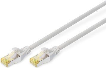 Патч-корд DIGITUS CAT 6a S-FTP, 7м, AWG 26/7, Cu, LSZH, сірий (DK-1644-A-070) [109792]