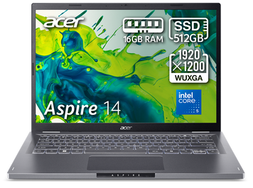 Ноутбук Acer Aspire 14 A14-51M-50AB Steel Gray (NX.KXHEU.002) [200153]