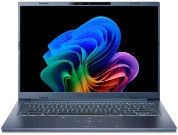 Ноутбук Acer Swift Go 14 SFG14-75 14" WUXGA OLED, Intel U9-288V, 32GB, F1TB, UMA, Win11, синій (NX.JNBEU.004) [112599]