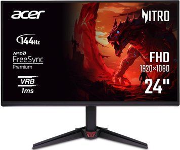 Монітор Acer 23.8" VG240YP6bip HDMI, DP, IPS, 144Hz, 1ms, FreeSync (UM.QV0EE.609) [112555]