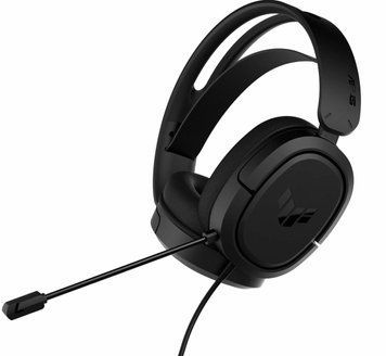 Гарнітура ігрова ASUS TUF Gaming H1 7.1, mini-jack/dual 3.5мм, 1.2м/1.2м, чорний (90YH03A2-B1UA00) [107386]