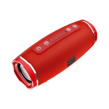 Портативна колонка BOROFONE BR3 Rich sound sports wireless speaker Red (6931474715586) [805595]