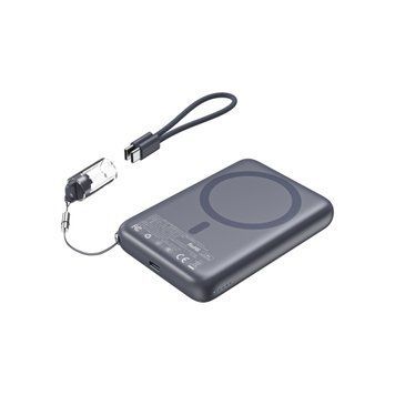 Універсальна мобільна батарея Choetech 10000mAh 22.5W Black (B862) [619607]