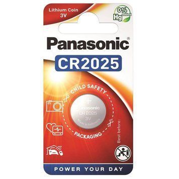 Батарейка Panasonic CR 2025 BL 1шт (CR-2025EL/1B) [619337]