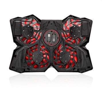 Охолоджуюча пiдставка для ноутбука Promate AirBase-3 Black (airbase-3.black) [605053]