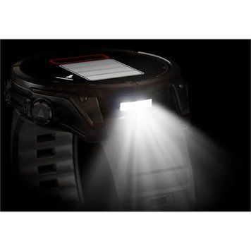 Смарт-годинник Garmin Fenix 8 47mm AMOLED Sapphire Carbon Gray DLC Titanium with Black Silicone (010-02904-29) [614796]