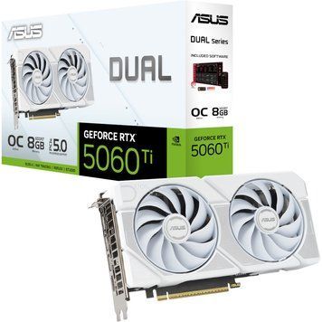 Відеокарта ASUS (DUAL-RTX5060TI-O8G-WHITE) [304495]
