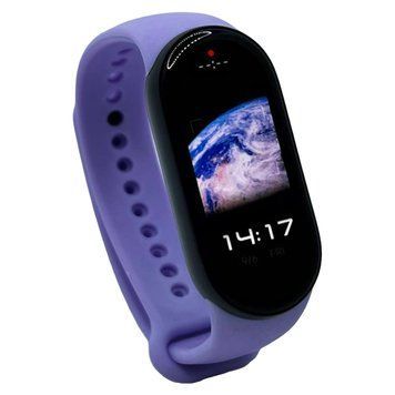 Силіконовий ремінець BeCover для Xiaomi Mi Smart Band 9 Light Purple (711963) [605003]