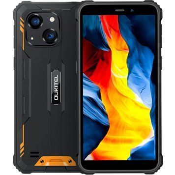 Смартфон Oukitel G2 6" HD+ /4GB/64GB/ T606 / 6300mAh /13+5Мп/ IP69K /NFC Orange (G2_OR) [404996]