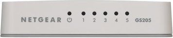 Комутатор NETGEAR GS205 5xGE, Некерований (GS205-100PES) [104959]