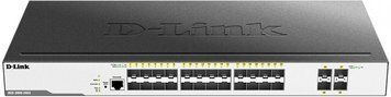 Комутатор D-Link 24xSFP, 4xSFP+, L2 (DGS-3000-28XS) [15021]