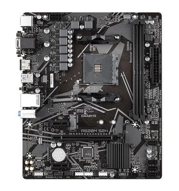 Материнська плата GIGABYTE A520M S2H sAM4 A520 2xDDR4 HDMI DVI D-Sub mATX (A520M_S2H) [109465]