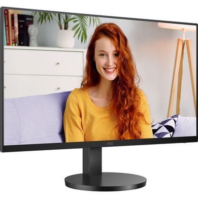 Монітор TFT 27" AOC, IPS, 4K UHD, HDMIx2, DP, HAS, колонки, чорний (U27B3AF) [405189]