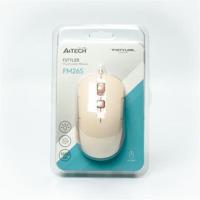 Миша A4Tech Fstyler FM26S Cafe Latte (FM26S (Cafe Latte)) [606610]