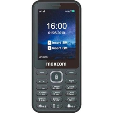 Мобiльний телефон Maxcom (MM814 Type-C Black) [600364]