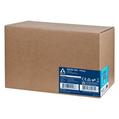 Корпусний вентилятор 80MM S8038-10K 4-PACK ARCTIC (ACFAN00291A) [502395]
