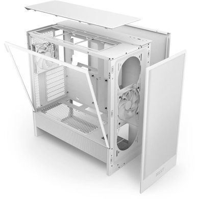Корпус NZXT H5 Flow White без БЖ (CC-H52FW-01) [608731]