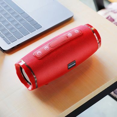 Портативна колонка BOROFONE BR3 Rich sound sports wireless speaker Red (6931474715586) [805595]