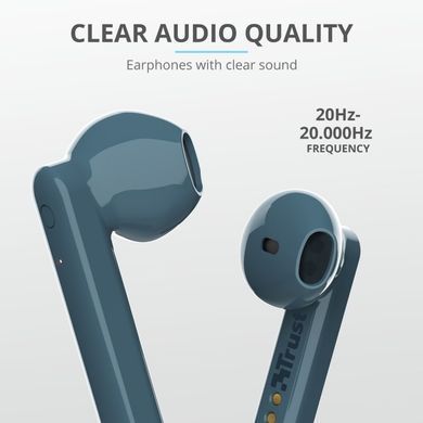 Навушники Trust Primo Touch True Wireless Mic Blue (23780_TRUST) [107097]