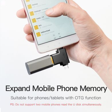 Адаптер Vention USB - USB Type-C + micro USB V 3.0 (F/M) Black (CDIB0) [603690]