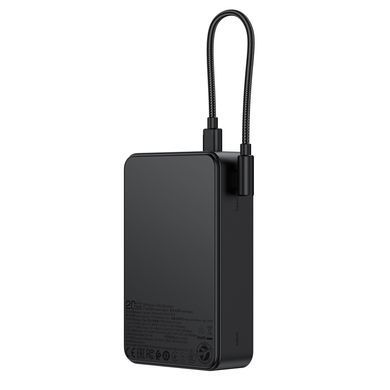 Зовнішній акумулятор ACEFAST M29-20000 22.5W fast charging power bank with cable Black (6974316285991) [806551]