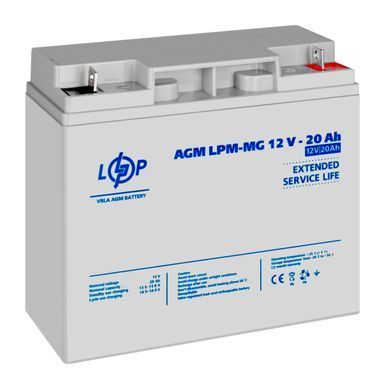 Акумулятор мультигелевий LPM-MG 12V - 20 Ah (LP6556) [900081]